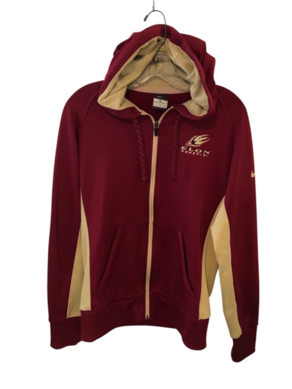 Nike Elon Phoenix Full Zip Track Jacket Hoodie Collegiate Preppy Athletic Logo